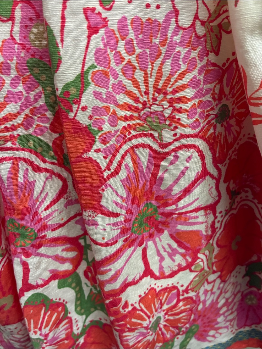 Skies Are Blue Adair Pink Floral Print Top - Picture 7 of 9